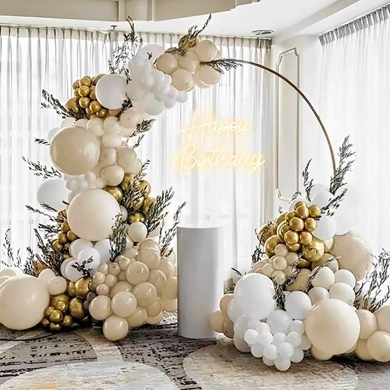 دکور بادکنک آرایی شیک و مدرن