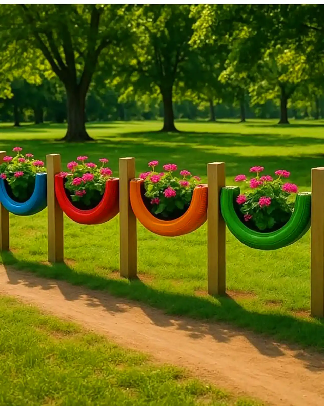ایده نوآورانه تزئین فضای سبز باغ 