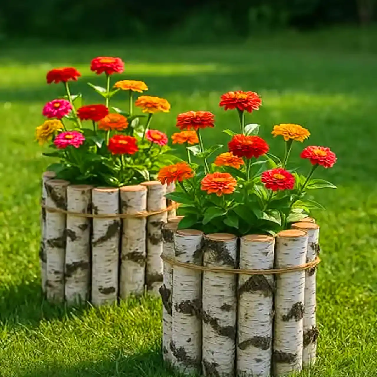 ایده نوآورانه تزئین فضای سبز باغ 