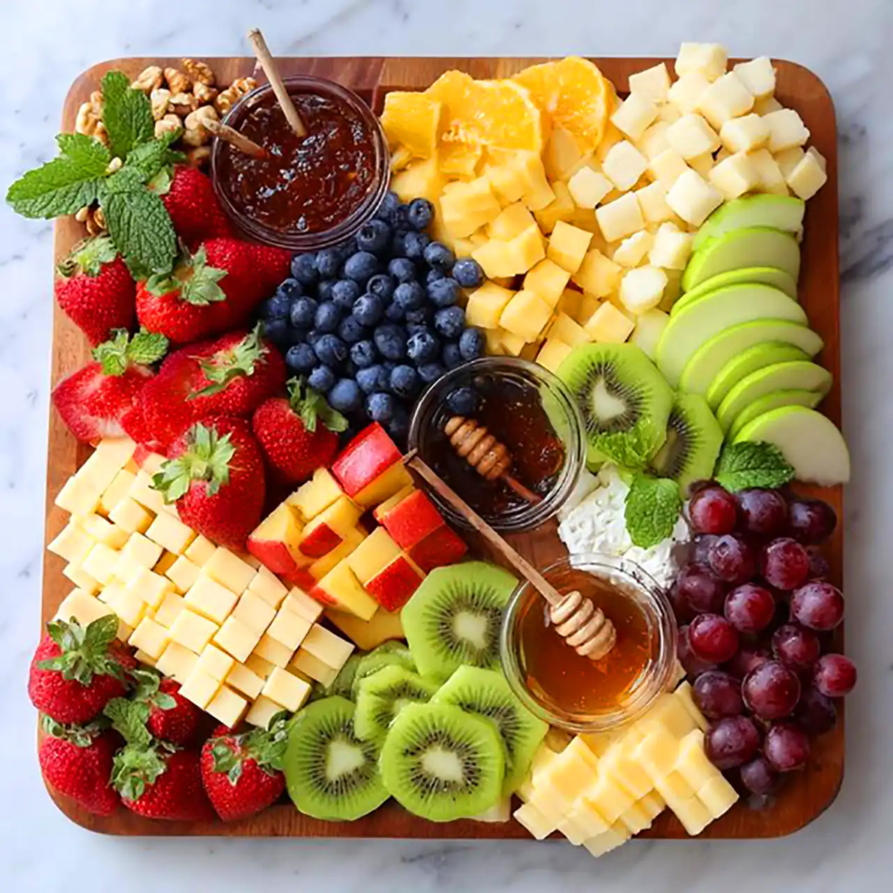 میوه آرایی شیک برای مهمانی تابستانی