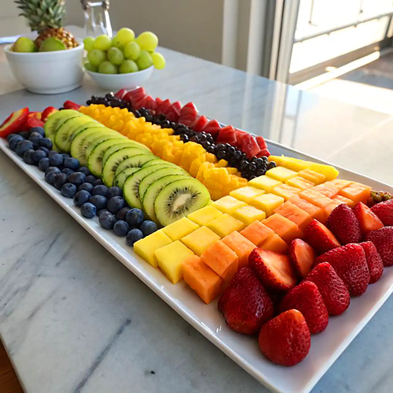 میوه آرایی شیک برای مهمانی تابستانی