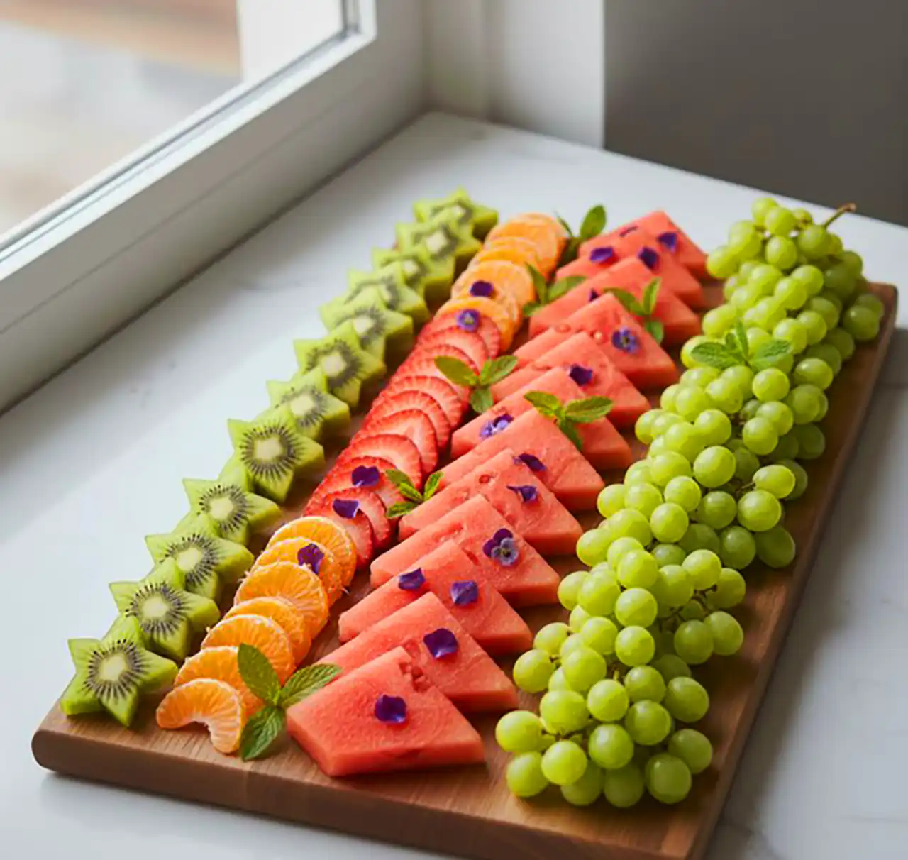 میوه آرایی شیک برای مهمانی تابستانی