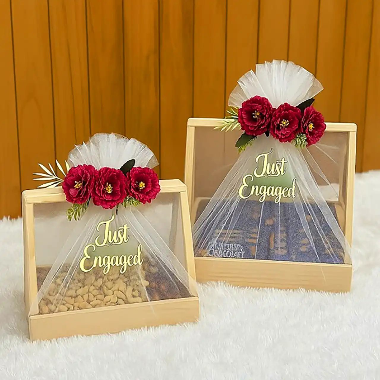 سبد هدیه عروسی بسیار شیک