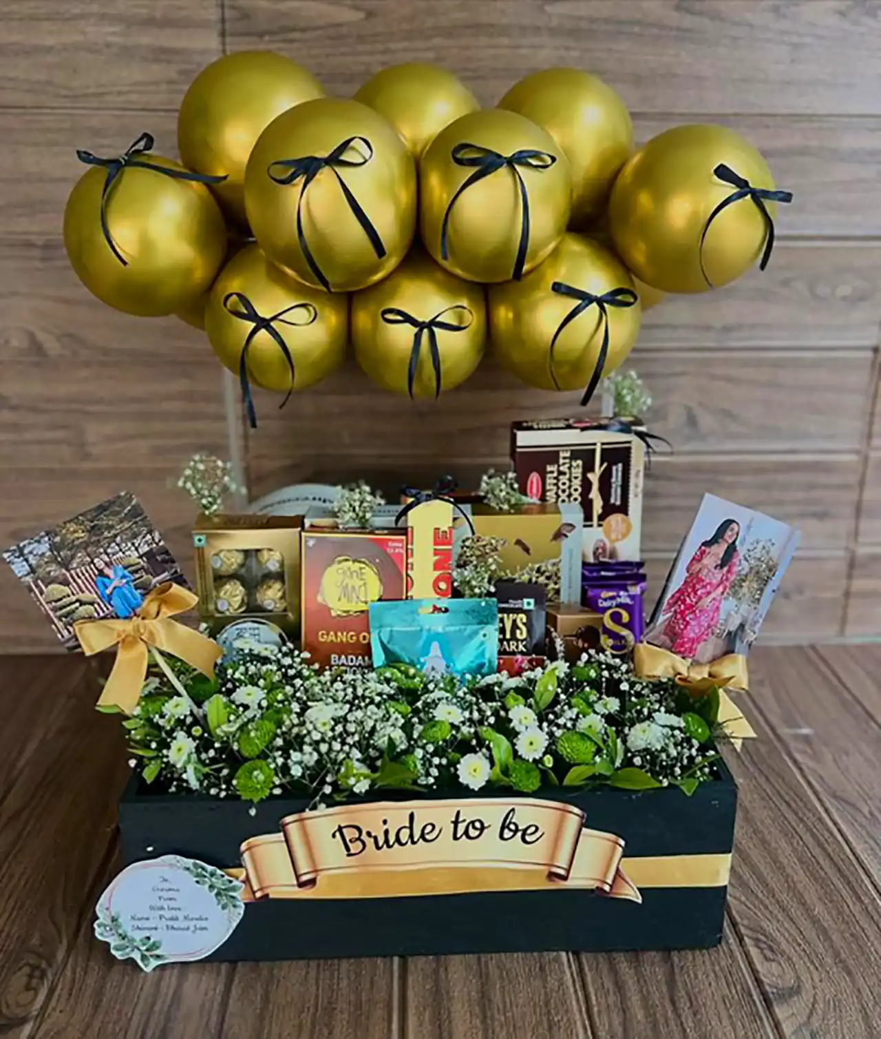 سبد هدیه عروسی بسیار شیک