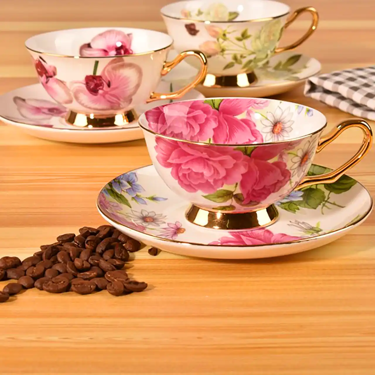 ست چای خوری سرامیکی ظریف و زیبا