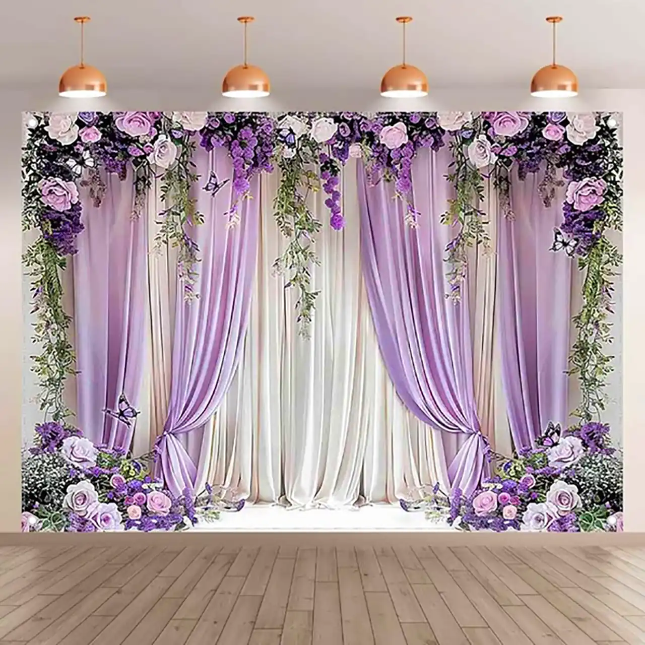 استیج عروسی عاشقانه و شیک