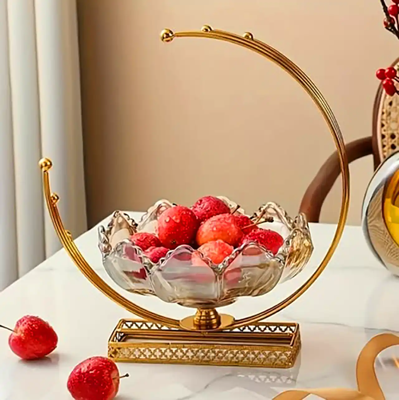 ظرف دکوراتیو پذیرایی میوه
