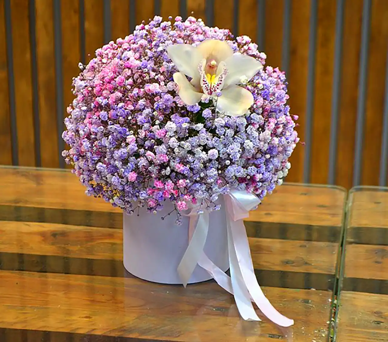باکس گل شیک برای هدیه 