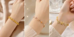 دستبند زیبا طلا زنانه؛ ۱۵ مدل جذاب جدید با طراحی خاص و شیک روزانه