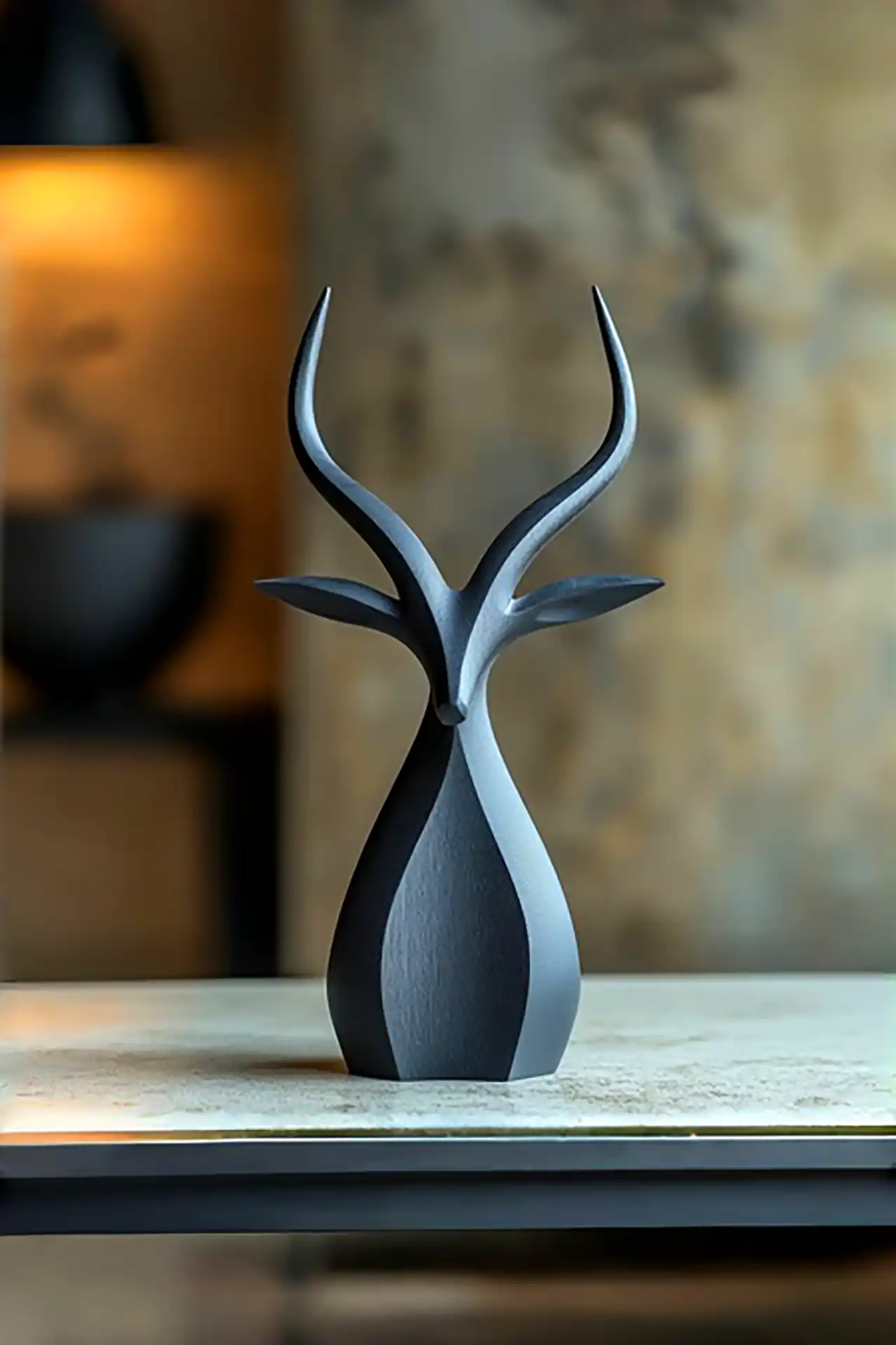 دکوری شیک رومیزی مشکی 