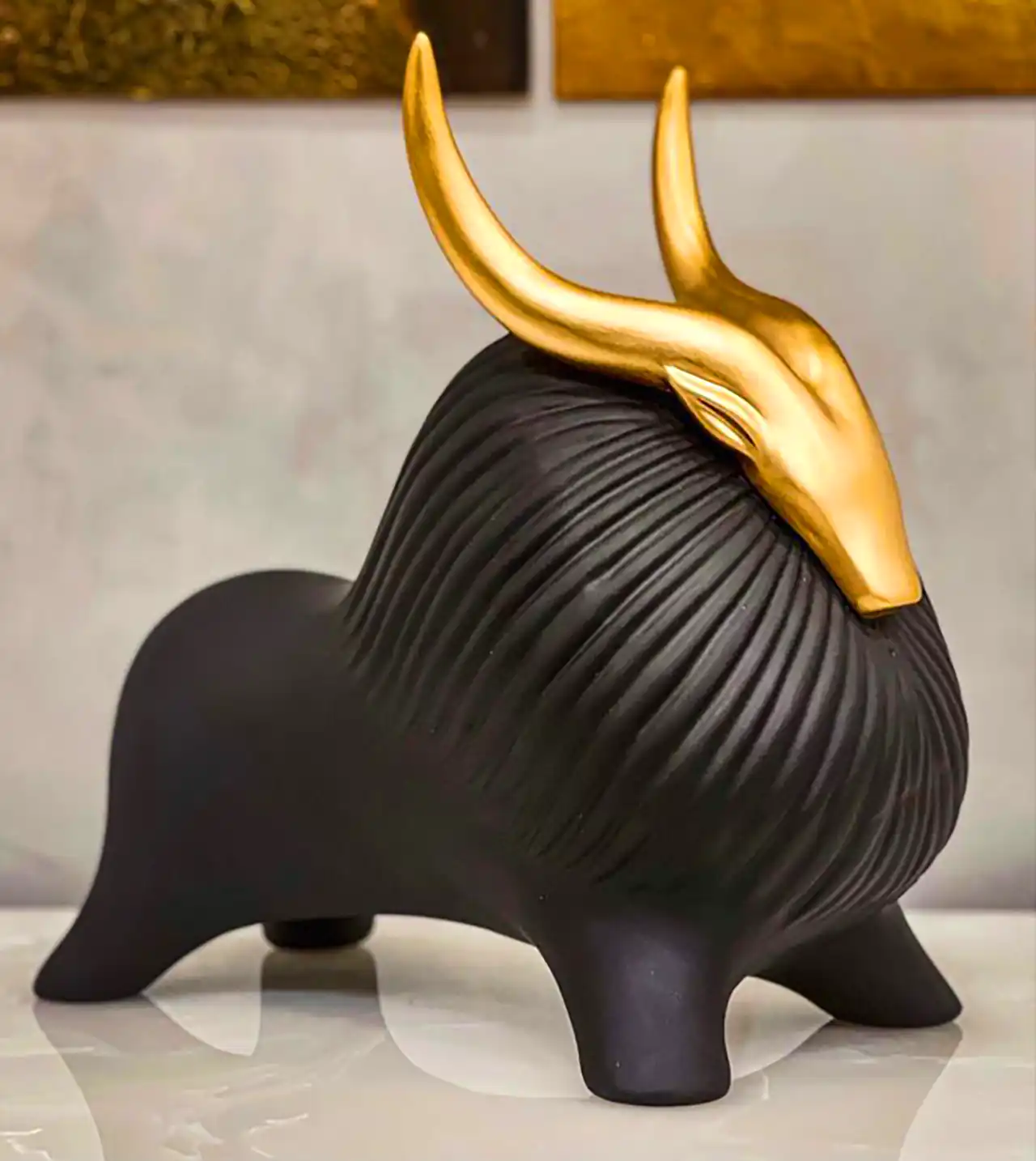 دکوری شیک رومیزی مشکی 