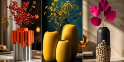 گلدان رومیزی دکوری پینترستی با مدل های فانتزی و خاص برای خانه های شیک