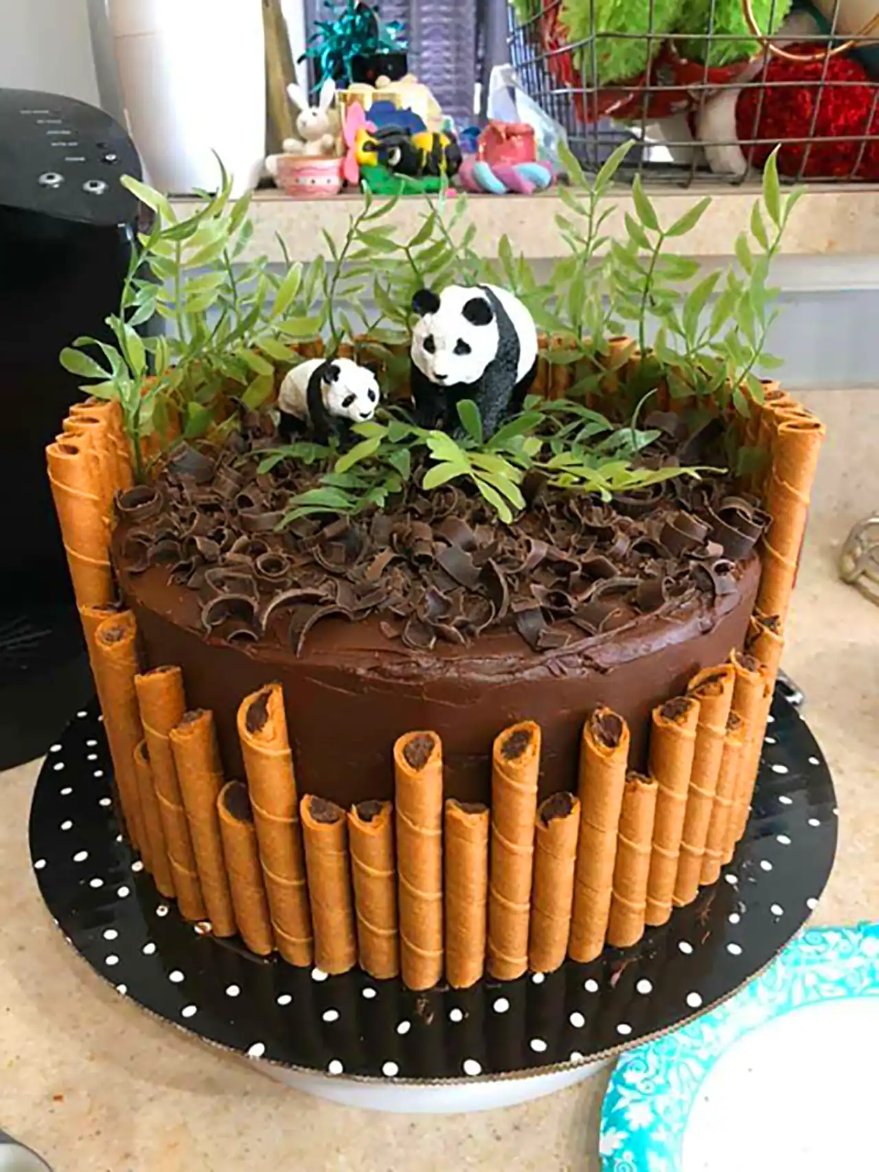 کیک شکلاتی خوش طعم و بی نظیر
