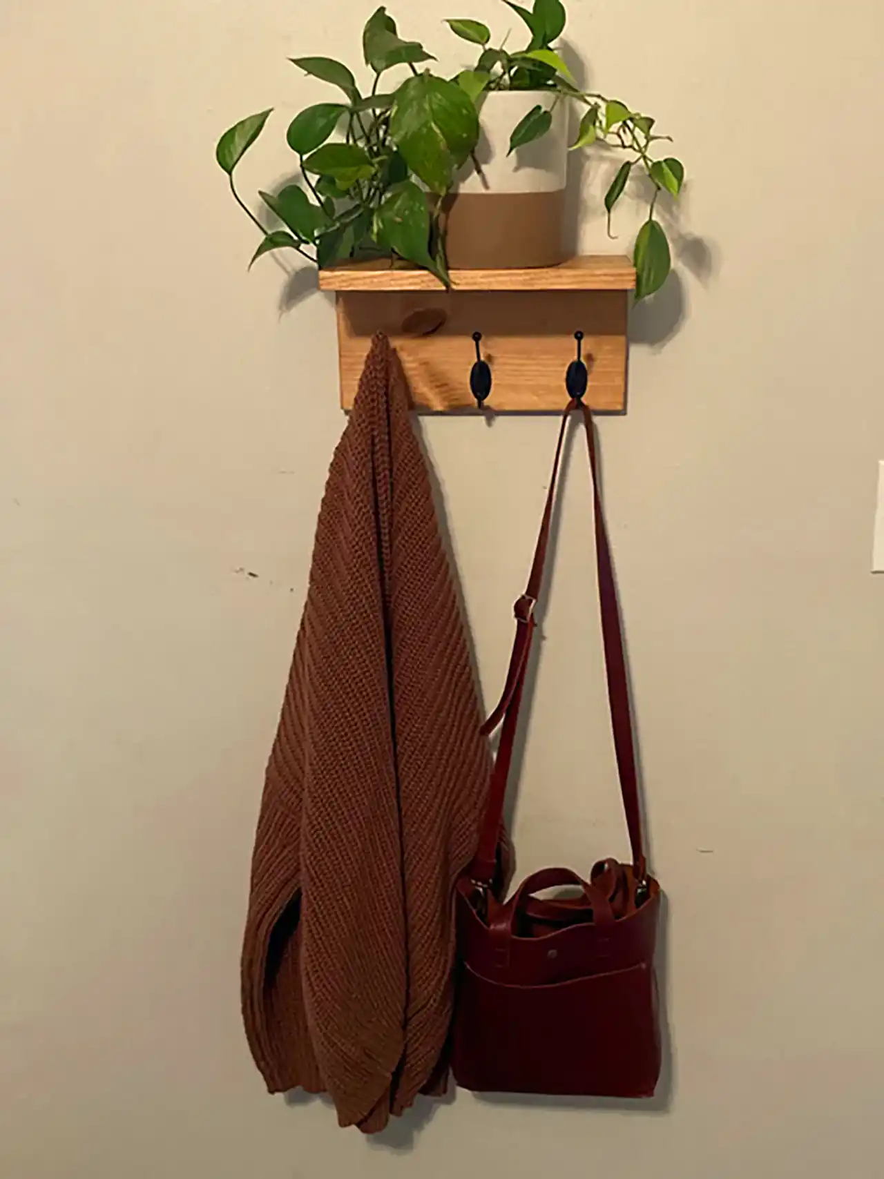 مدل جاکلیدی چوبی دیواری