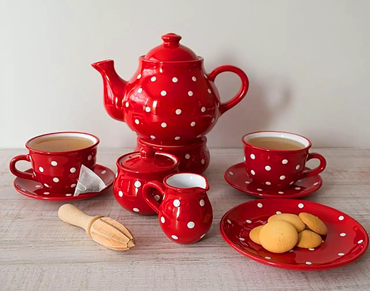 سرویس چای خوری رنگارنگ و جذاب