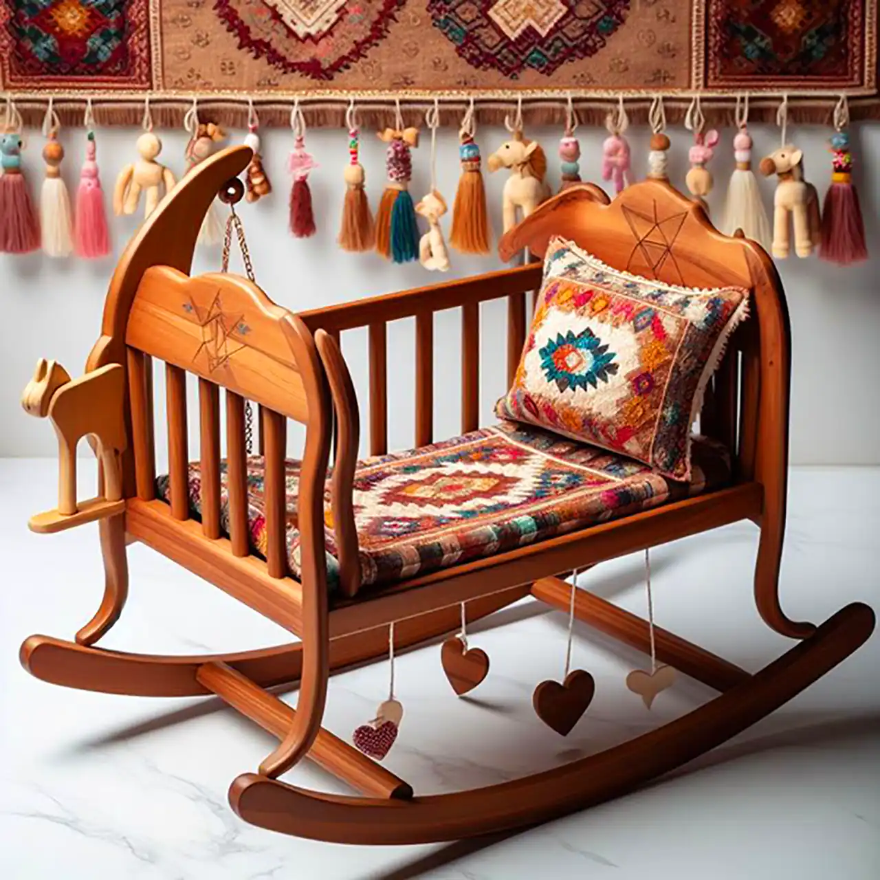 طرح جدید گهواره نوزاد