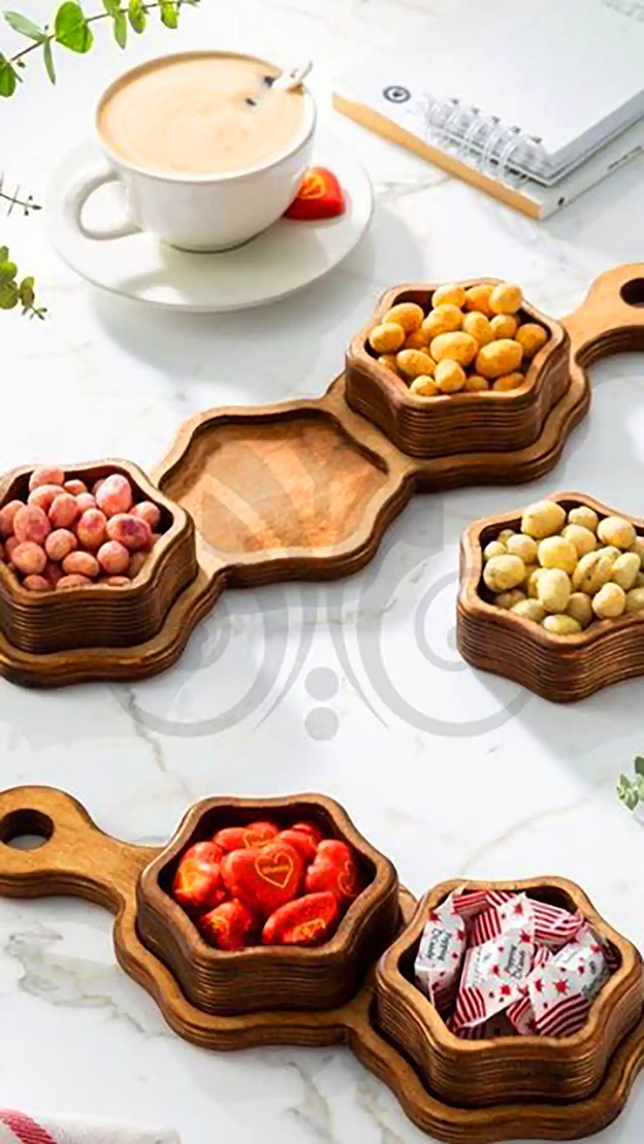 ظروف چوبی برای پذیرایی