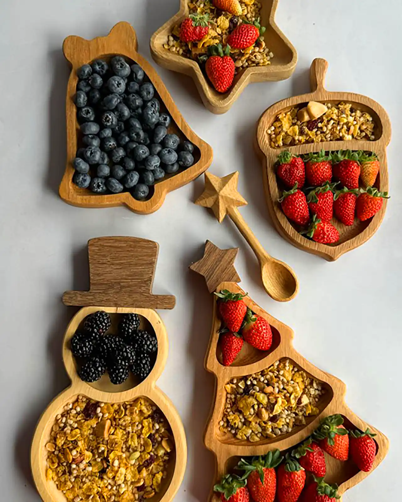 ظروف چوبی برای پذیرایی