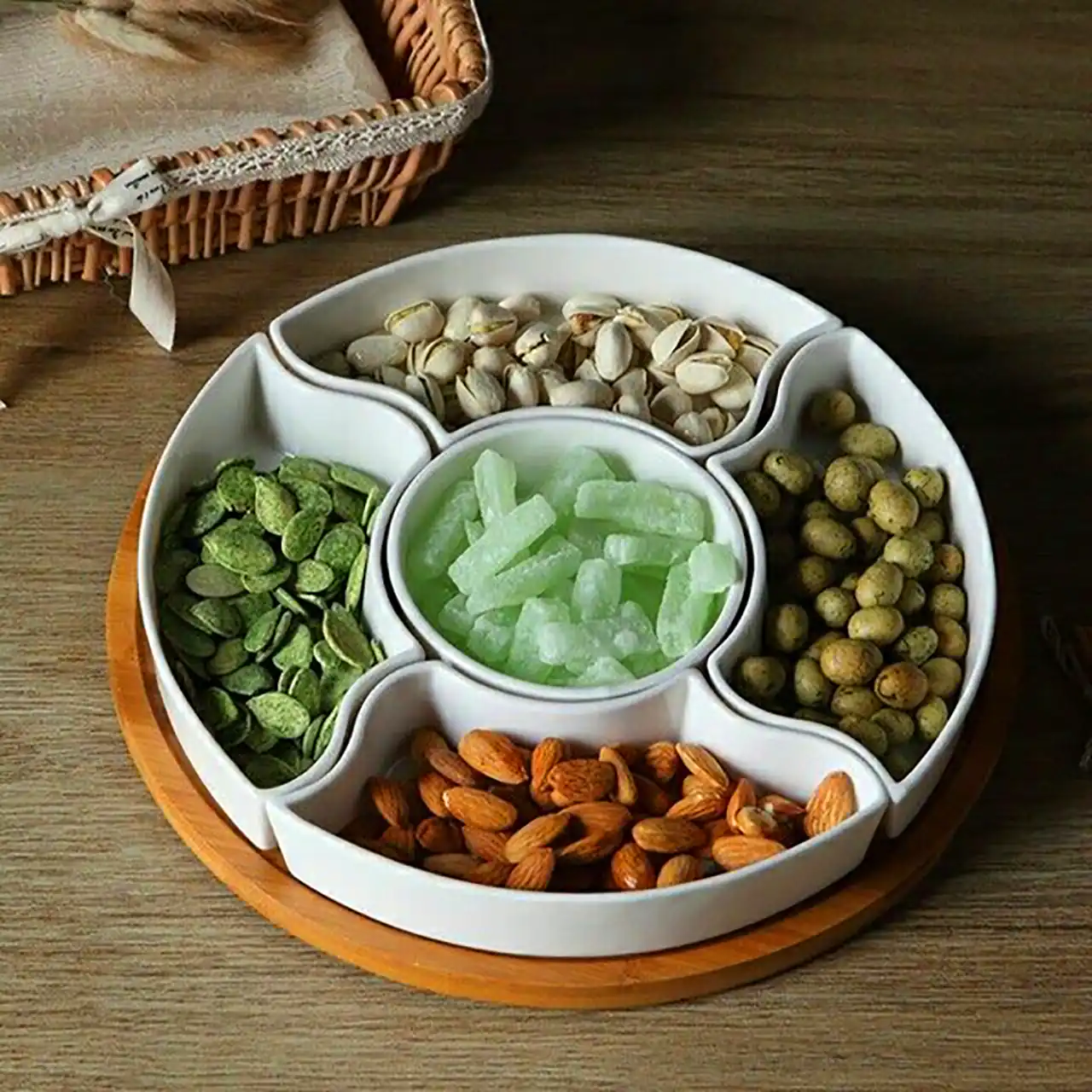 ظروف چوبی برای پذیرایی