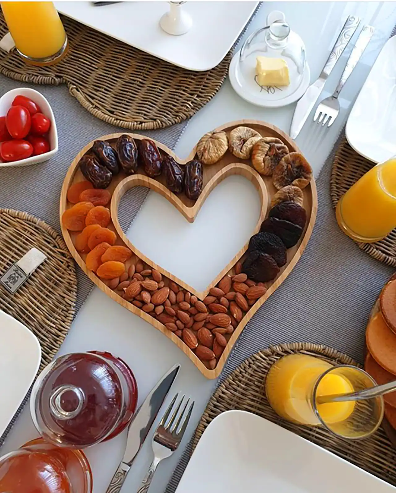 ظروف چوبی برای پذیرایی