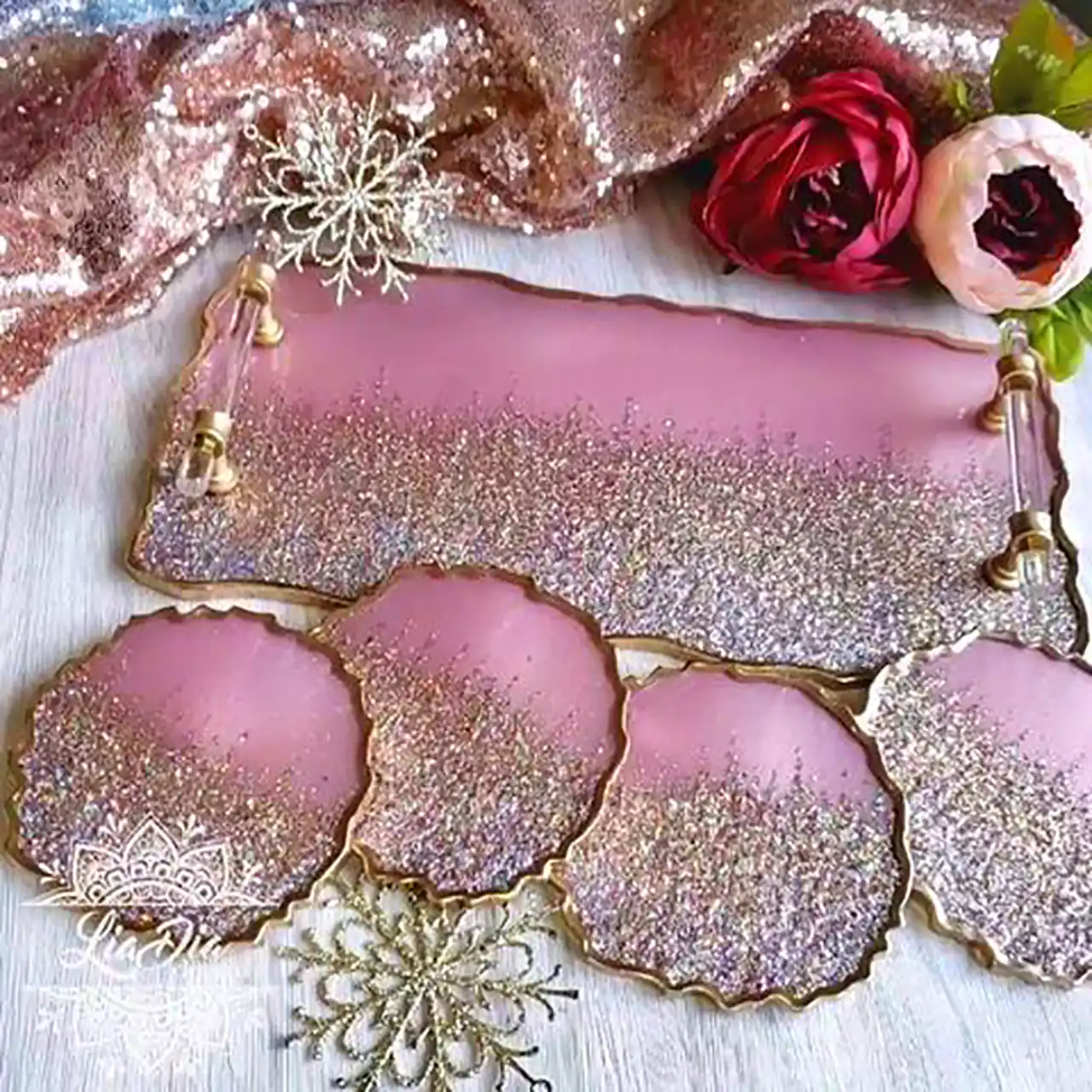 ظروف پذیرایی رزینی شیک