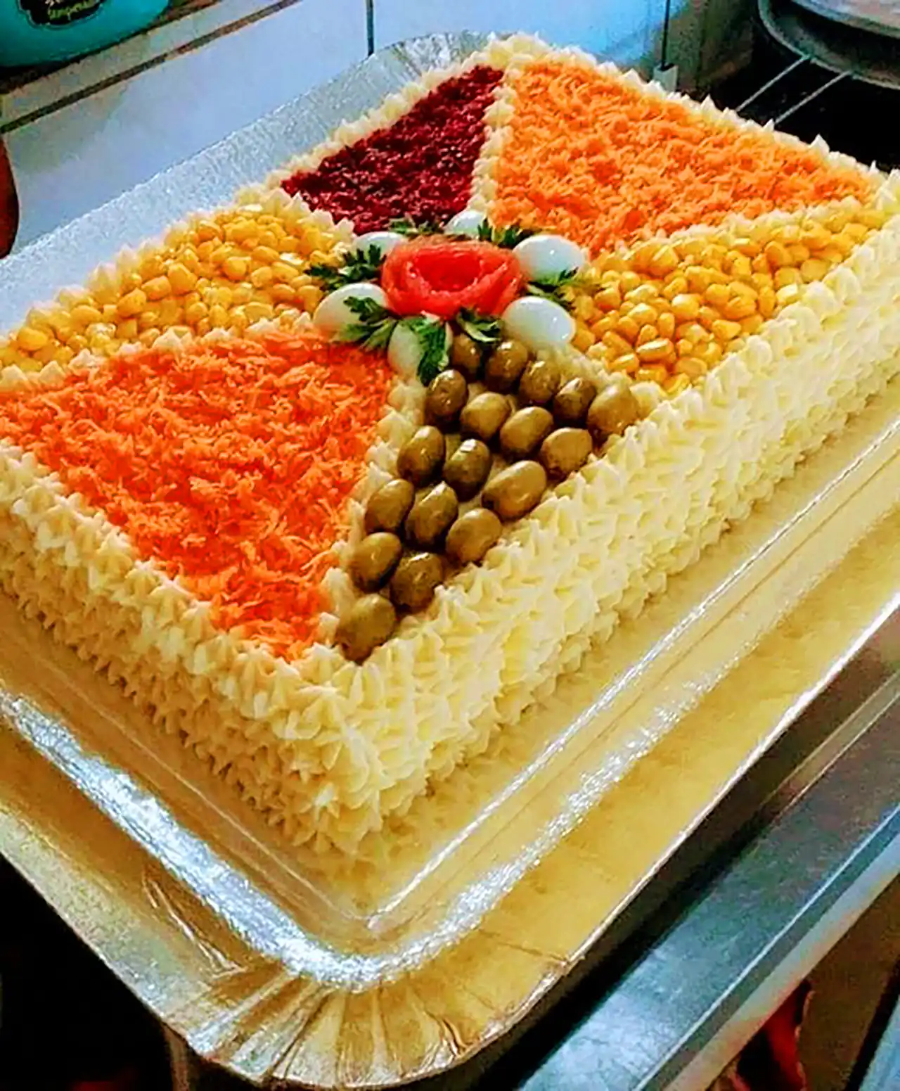 دیزاین سالاد الویه حرفه ای 