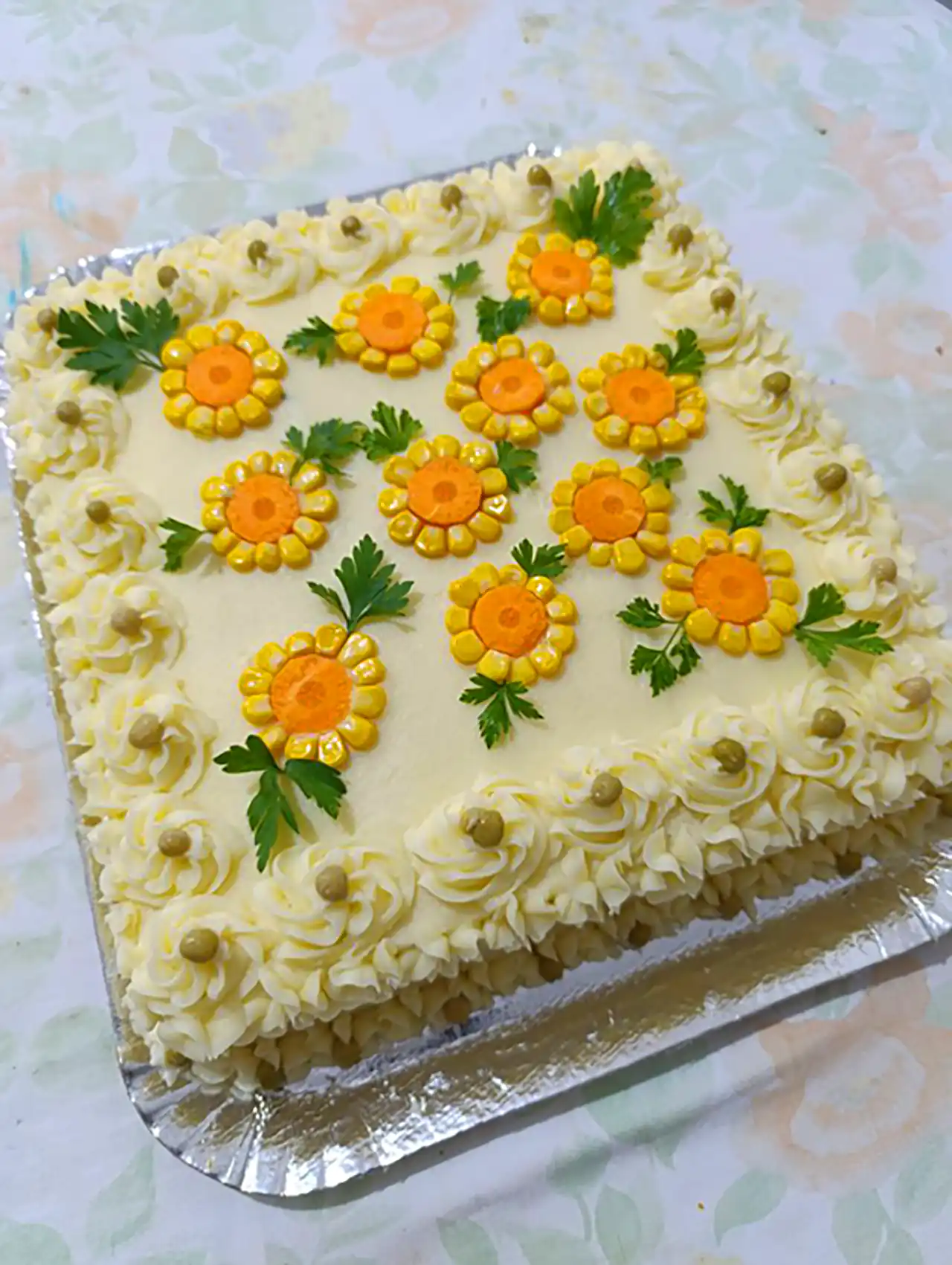 دیزاین سالاد الویه حرفه ای 