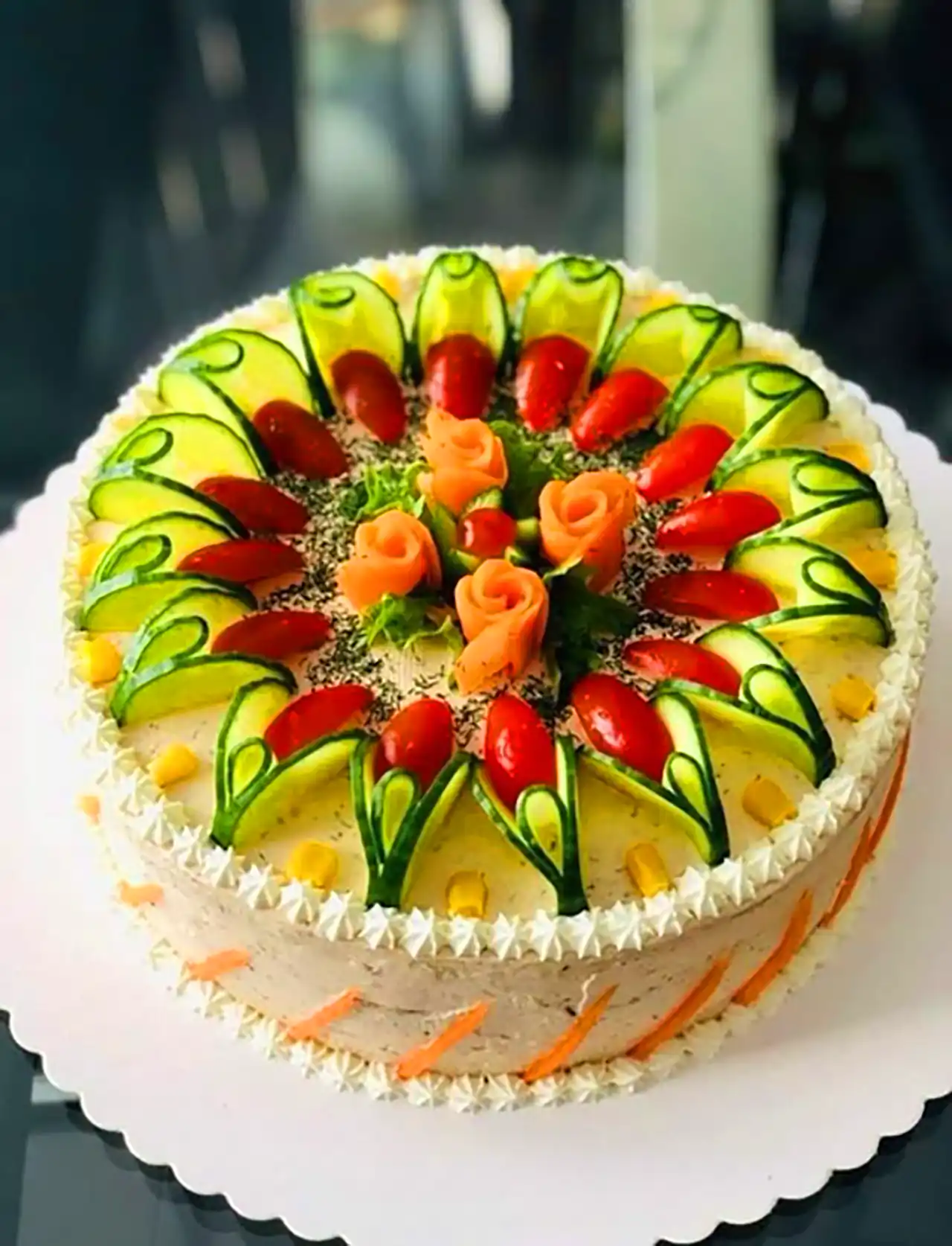دیزاین سالاد الویه حرفه ای 
