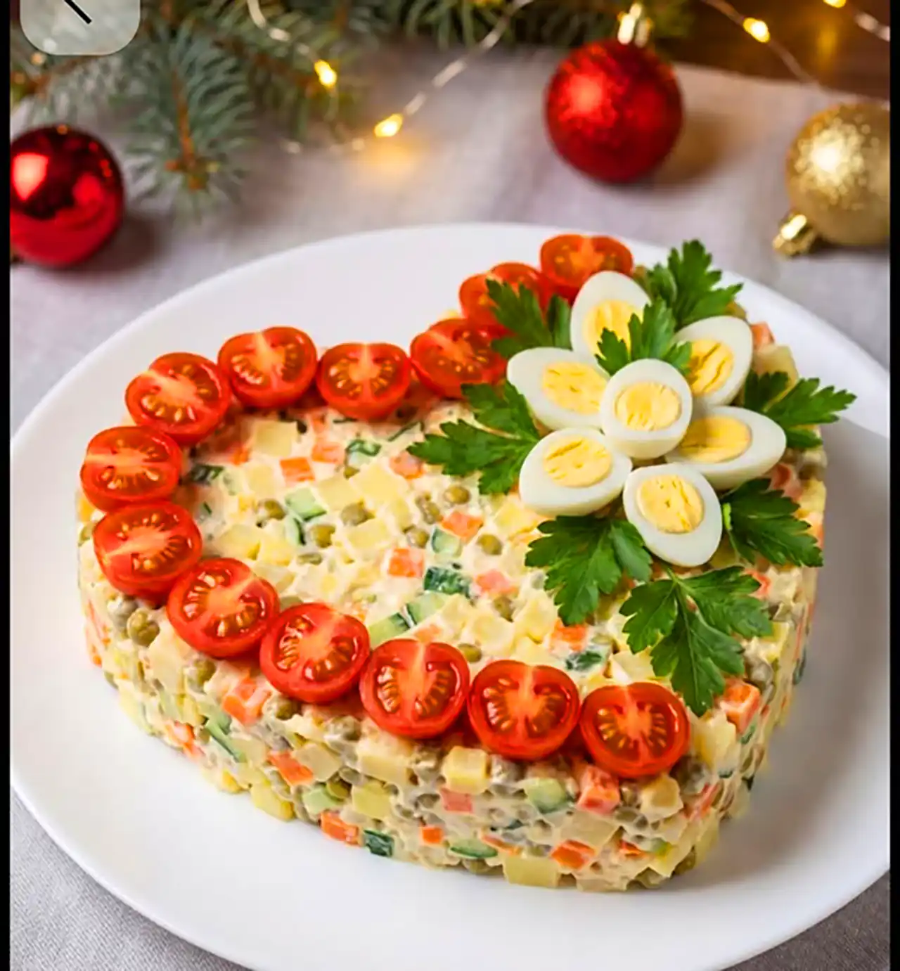 دیزاین سالاد الویه حرفه ای 