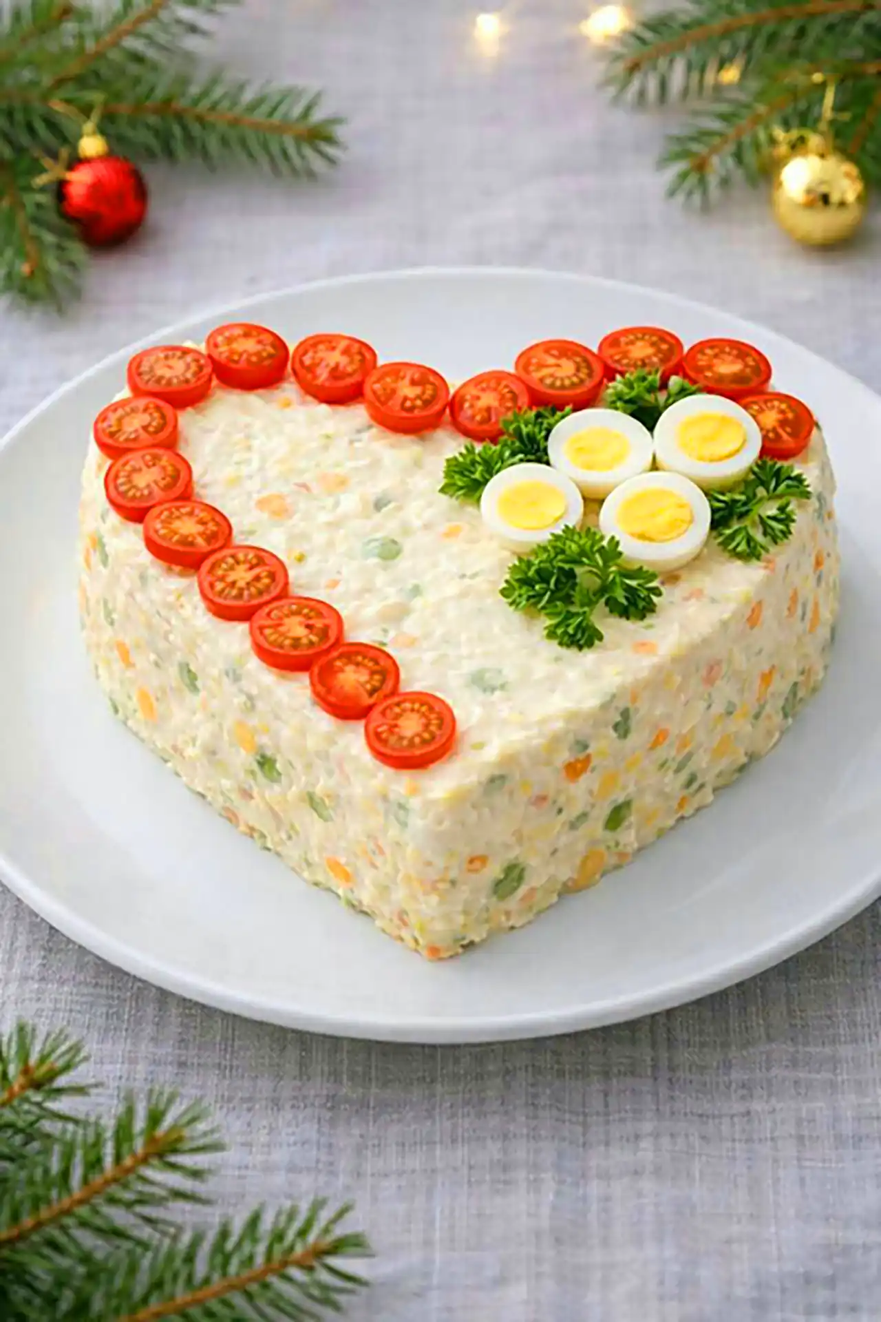 دیزاین سالاد الویه حرفه ای 
