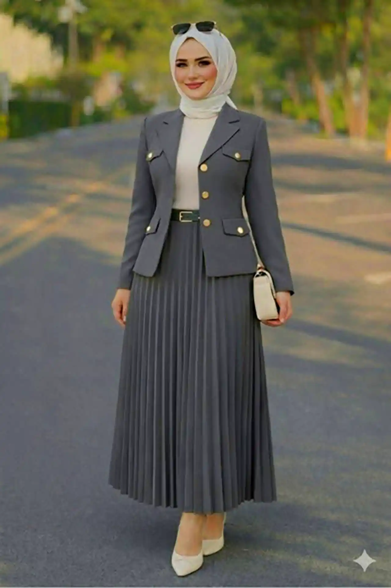 مدل جدید کت و دامن روزمره
