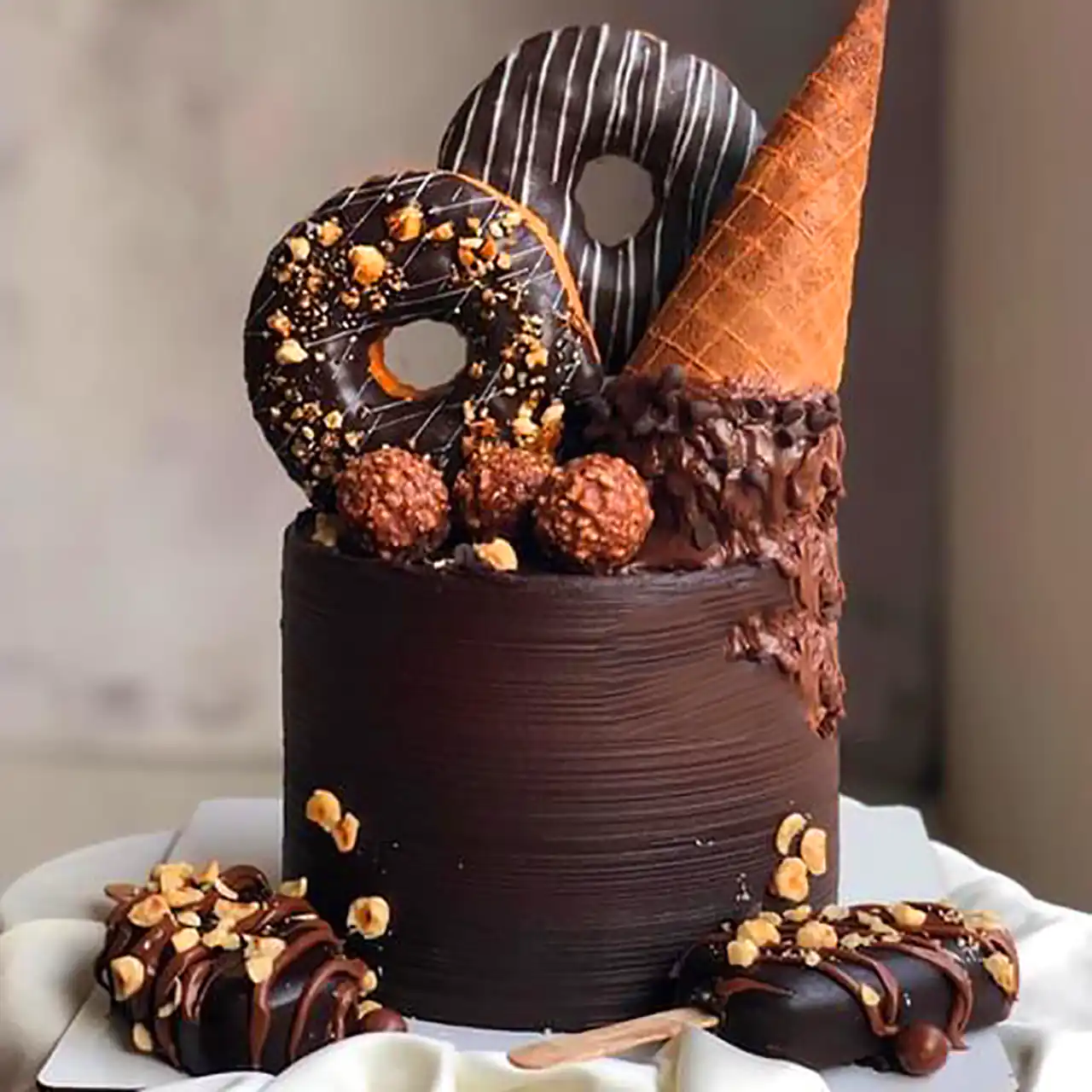 مدل کیک شکلاتی تولد 